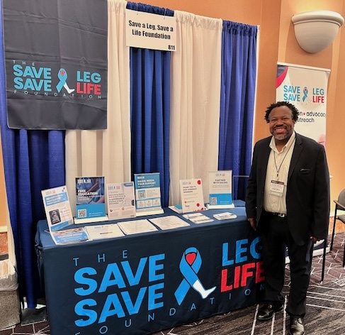 SALSAL at a wound care conference