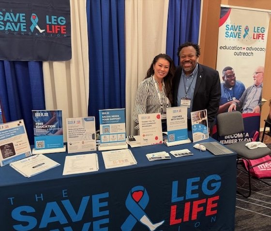 SALSAL at a wound care conference