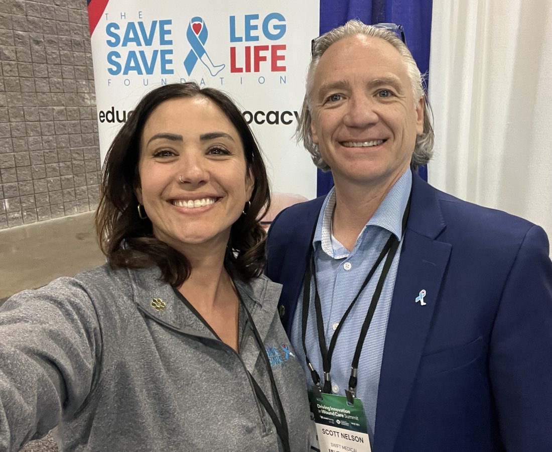 SALSAL at a wound care conference