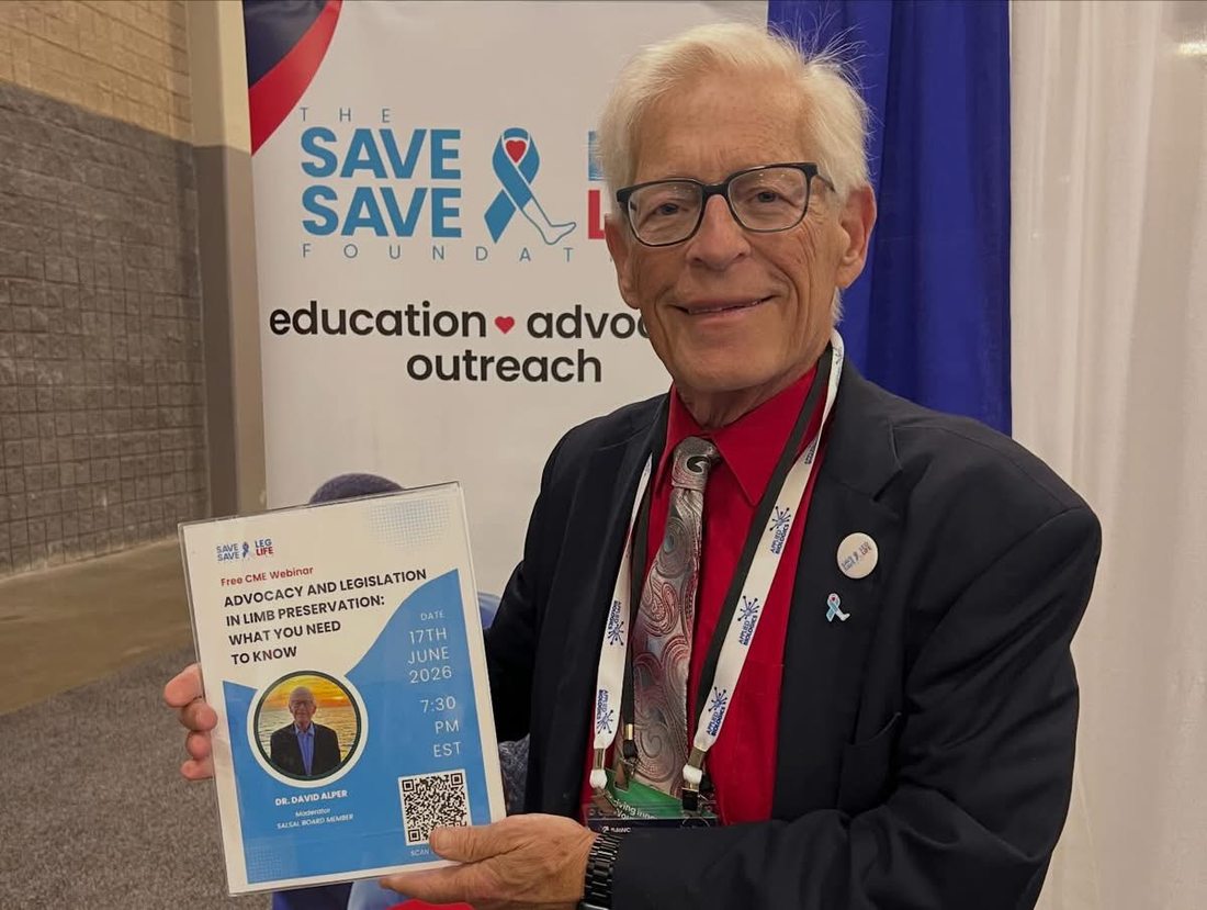 SALSAL at a wound care conference