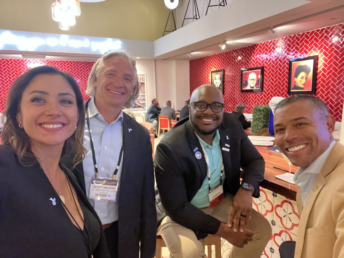 SALSAL at a wound care conference