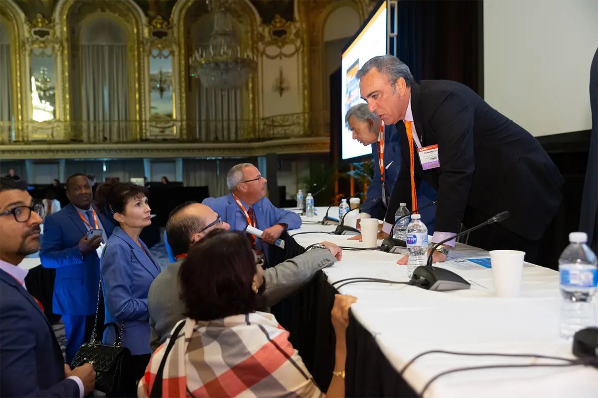 SALSAL leaders at an amputation prevention roundtable