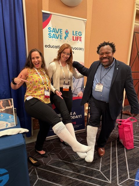 Supporters at a SALSAL event for the White Sock Campaign